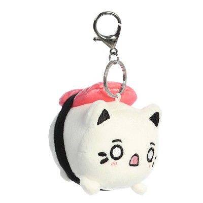 Cat Meowchi in brown and white bear sale costume Plush Keychain special edition x 2