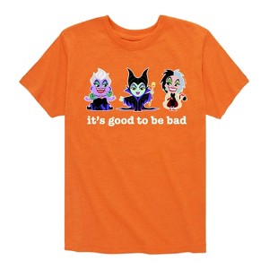 Boys' - Disney Villains - It's Good To Be Bad Short Sleeve Graphic T-Shirt - 1 of 4