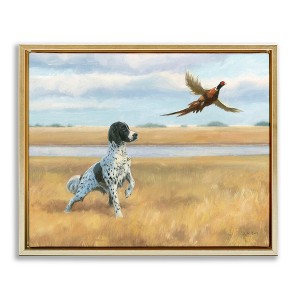 Stupell Industries Pointer Dog & Pheasant, 21" x 17" - 1 of 4
