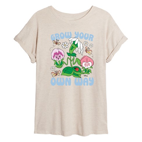 Women's - Disney - Alice In Wonderland Oversized Graphic T-Shirt - image 1 of 4