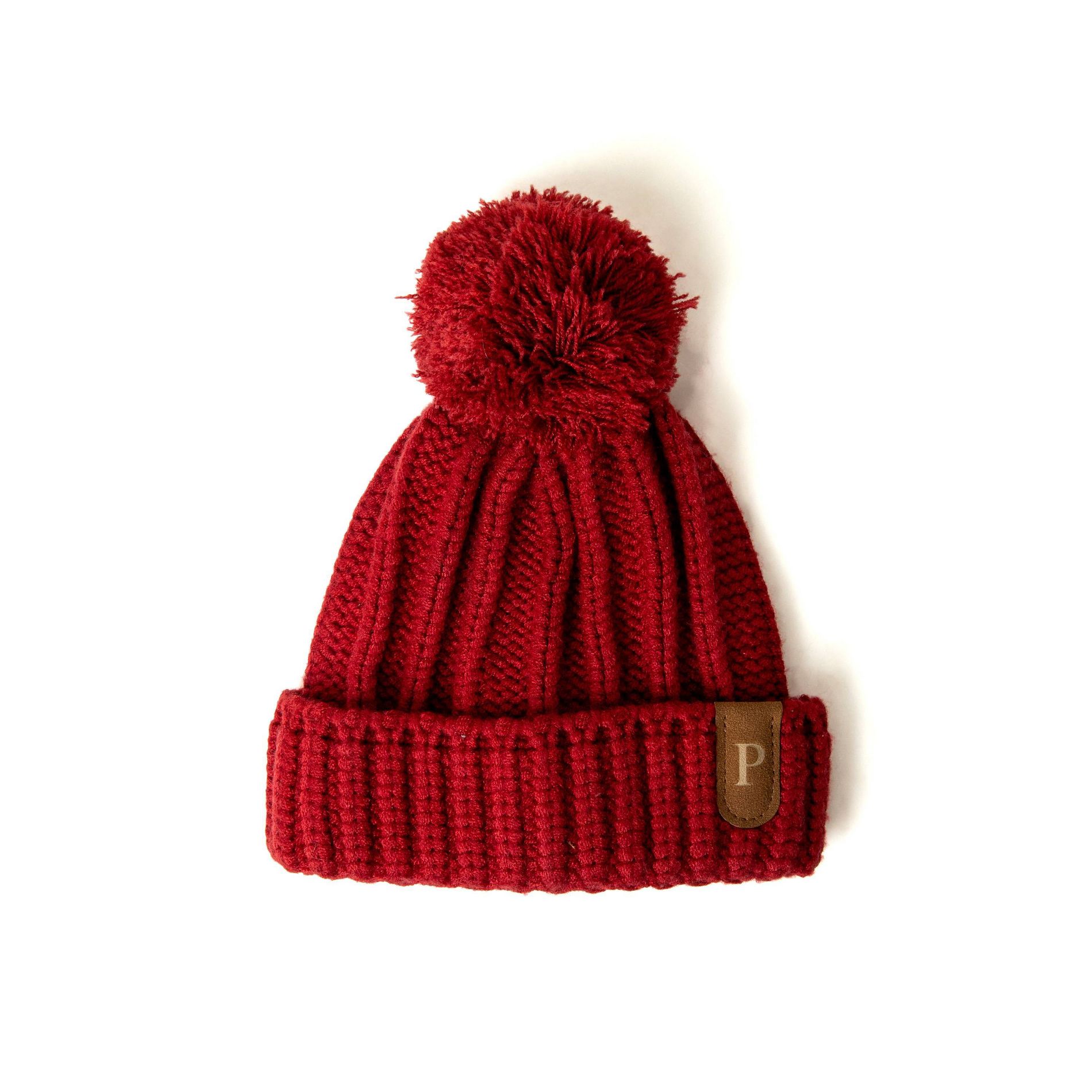 Picolette by Olivia Culpo Baby Boys' Christmas Pom Pom Beanie - Red