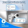 Ecoviva 600G White Under Sink Filtration System Reverse Osmosis System with 8 Stage Filtration 600 GPD, Reduce PFAS, RO & Filtered Water Options - 4 of 4