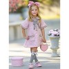 Prettiest Doll Pink Tweed Dress Mia Belle Girls - 4 of 4