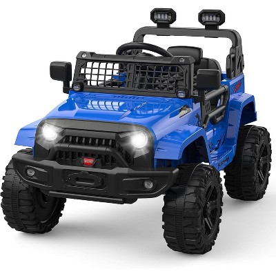 12V Kids Ride On Truck, Toddlers Battery Powered Electric Vehicle with Remote Control