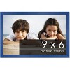 PosterPalooza | Photo Size Classic Modern Blue Frame - UV Acrylic, Foam Board Backing, Hanging Hardware - 2 of 4