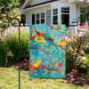 Northlight Birds and Flowers "Happy Spring" Outdoor Garden Flag 18" x 12.5" - 3 of 4
