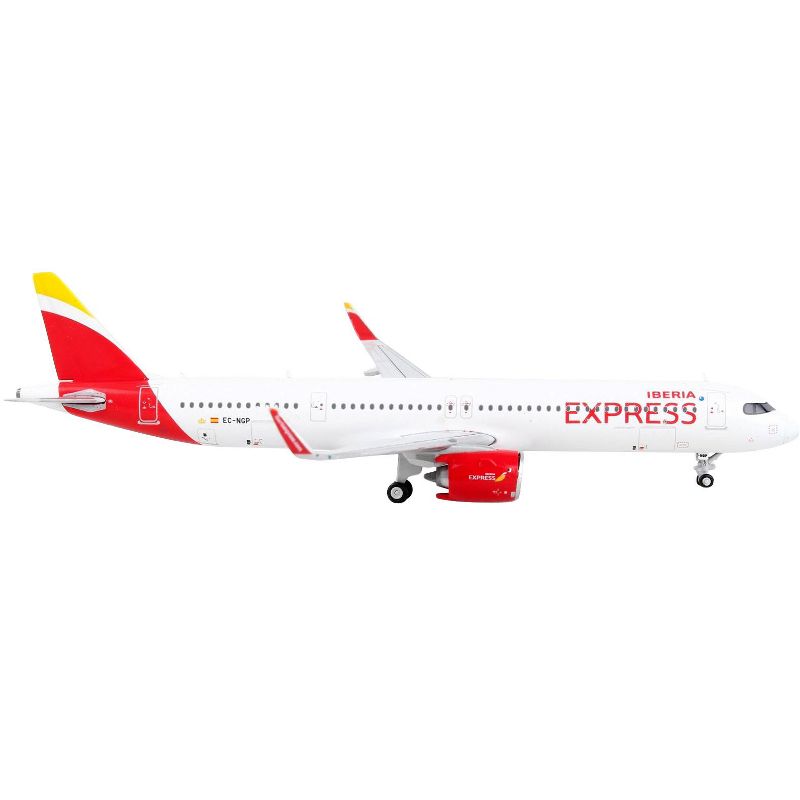 Airbus A321neo Commercial Aircraft "Iberia Express" White with Red Tail 1/400 Diecast Model Airplane by GeminiJets, 3 of 4