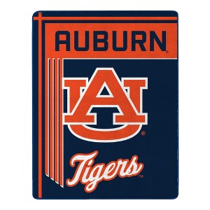 Sweet Home Collection NCAA Auburn Tigers 46" x 60" Raschel Throw Blanket - 1 of 4