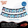 Treasures Gifted Nerf Birthday Banner - Nerf Party Supplies - 3 of 4