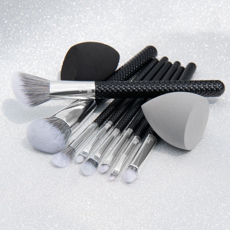 MODA Brush Finished and Fine 8pc Makeup Brush Deluxe Gift Kit, 2 of 6