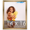 PosterPalooza | 14x16 Wood Frame with UV Acrylic, 6 Finishes: Black, White, Bronze, Silver, Wood, Mahogany - 2 of 4