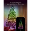 Twinkly Strings App-Controlled LED Christmas Lights 250 RGB (16 Million Colors) 65.6 feet Green Wire Indoor/Outdoor Smart Lighting Decoration (4 Pack) - image 3 of 4