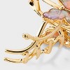 Metal Butterfly Claw Hair Clip - Wild Fable™ Gold: Fashion Styling Accessory, Iron & Acrylic - 3 of 3