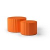 NicBex Modern Round Coffee Table Set of 2 with Solid Frame for Living Room and Leisure Area - 3 of 4