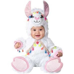 InCharacter Lil' Llama Infant Costume, X-Small (0-6) - 1 of 1