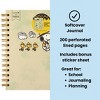 Yoobi 6"x8" Peanuts Journal Spiral with Elastic Band Beagle Scouts, School Supplies - 2 of 4