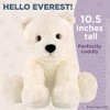 Bearington Everest The Polar Bear Plush, 10.5 Inch Polar Bear Stuffed Animal - 2 of 4