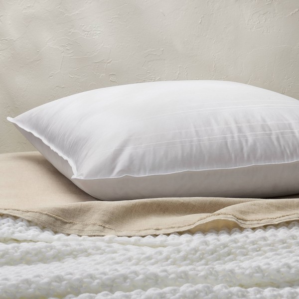 Almohada Europea Firme de Mezcla de Plumas Lavable a Máquina - Casaluna™ 2