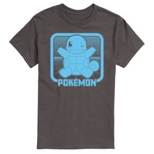 Men's - Pokémon - Retro Synthwave Squirtle Short Sleeve Graphic T-Shirt - 1 of 4