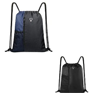 Generic Drawstring Backpack Gym Bag for Men Women Sport String Backpa - 1 of 4