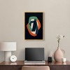 Art Remedy Distortion in Typefaces Contemporary Shapes Abstract Wall Art Framed - 2 of 4