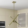 Livex Lighting Monaco 4 - Light Chandelier in  Antique Brass - 3 of 4
