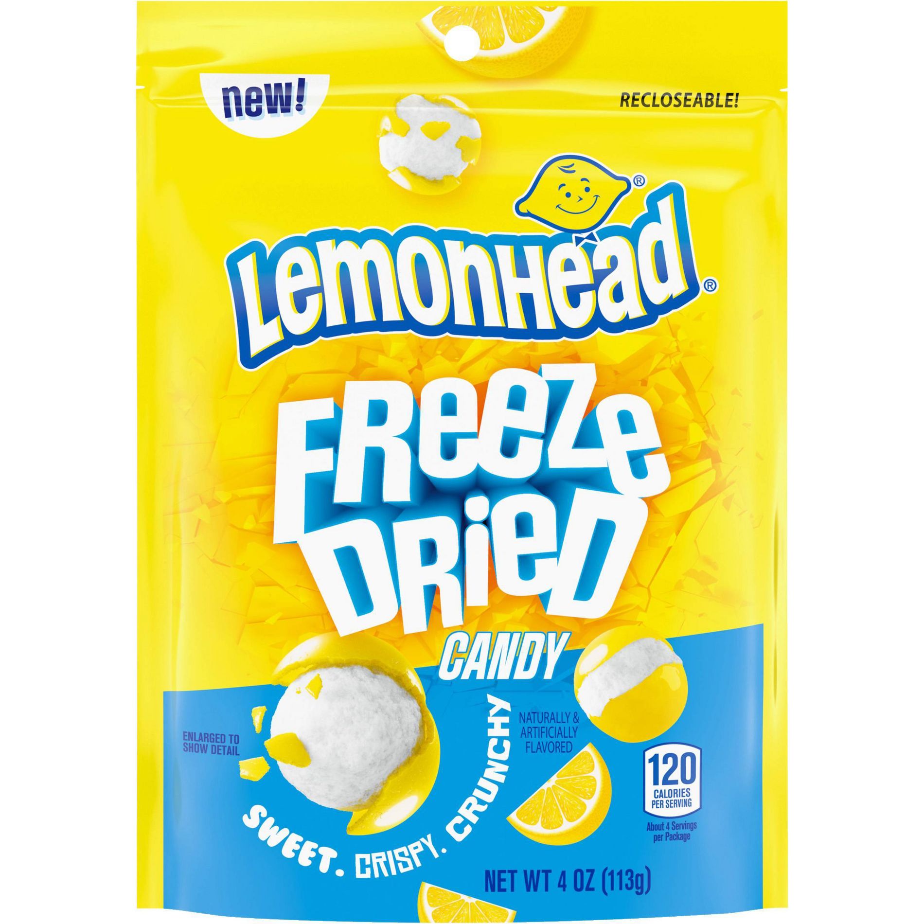 Lemonhead Freeze Dried Candy - 4oz
