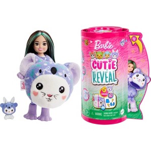 Barbie Cutie Reveal Bunny as Koala Costume-Themed Series Chelsea Small Doll & Accessories - 1 of 4
