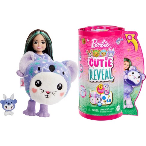 Barbie Cutie Reveal Jungle Series Chelsea Elephant Doll : Target