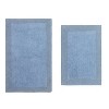 Home Weavers Luxury Collection 100% Cotton Tufted Bathroom Rug Set, Non-Slip Latex Bath Rug Set - 2 of 4