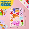 Joyfy 36 Pcs Art Kit for Kids 3-7 Make a face Stickers  Princess Stickers, Party Favors Kids Crafts, Goodie Bags Creative DIY Activity Toy 9x6 Inch - 4 of 4
