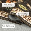 Area Rugs for Living Room Modern Insect Rug Mushroom Pattern Rug Soft Washable Non Slip Low Pile Rug - 4 of 4