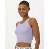 Hanes Originals Comfywear Women's Rib Crop Tank - 2 of 3