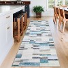 Washable Runner Rug Non Slip Kitchen Rugs Modern ndoor Entryway Rug Farmhouse Soft Bath Mat Stain Resistant Carpet for Bedroom Hallway Laundry - 2 of 4
