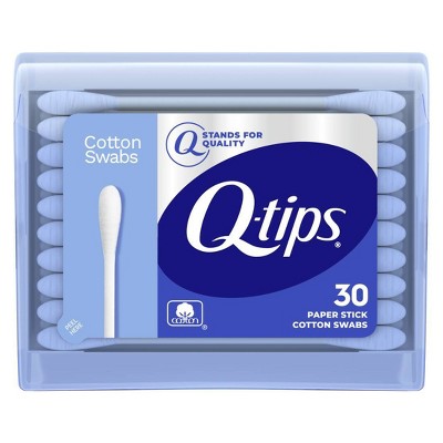 Q-Tips Blue Purse Pack Cotton Swabs - 30ct