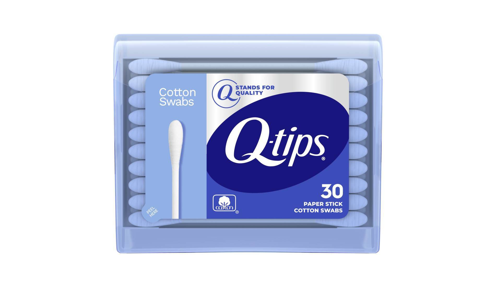 Q-Tips Blue Purse Pack Cotton Swabs - 30ct