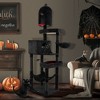 Tangkula Gothic Cat Tree for Indoor Cats Extra Large Cat Tower w/2 Cat Condos Coffin Bed - 4 of 4