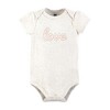 Hudson Baby Infant Girl Cotton Layette Set, Pink Taupe Darling - 4 of 4