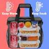 OPUX Soft Cooler Bag, Insulated Collapsible Lunch Tote for Men Work Camping Travel Beach, Portable Leakproof Large Box - 3 of 4