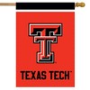Briarwood Lane Texas Tech Red Raiders House Flag NCAA Licensed 28" x 40" - 2 of 4