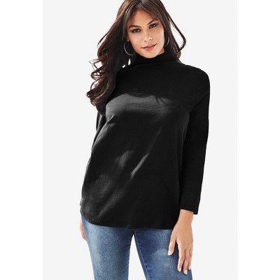 Roaman's Long Sleeve Mockneck Ultimate Tee
