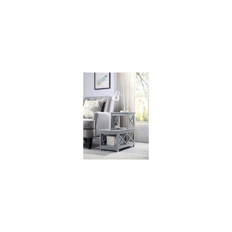 Oxford 2 Step Chairside End Table - Breighton Home, 3 of 5