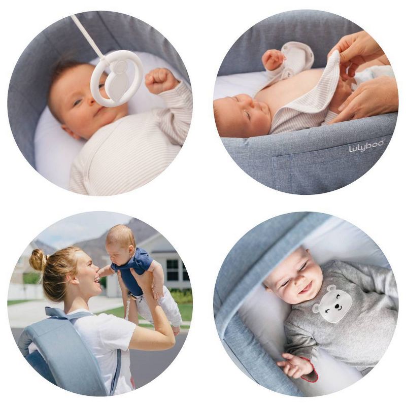 Lulyboo Portable Baby Lounge and Travel Nest, 4 of 14