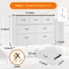 Coucheta 47.2" 7-Drawer Dresser - Wooden Chest with Large Storage, Organizer for Bedroom/Closet/Living Room - 3 of 4