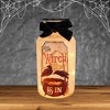 Stony Creek 6.5 Inch Hocus Pocus Small Glass Jar Lighted Halloween Lighted Glass Accent , Halloween Decor Lighted Halloween Jar (1PC) - 2 of 4