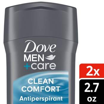 Dove Men+Care 72-Hour Antiperspirant & Deodorant Stick - Clean Comfort - 2.7oz/2ct