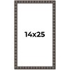 PosterPalooza | Deco Black Picture Frame - UV Acrylic, Foam Board Backing, Hanging Hardware - 2 of 4