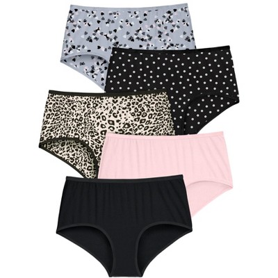 Comfort Choice Full Coverage Stretch Cotton Brief 5-Pack