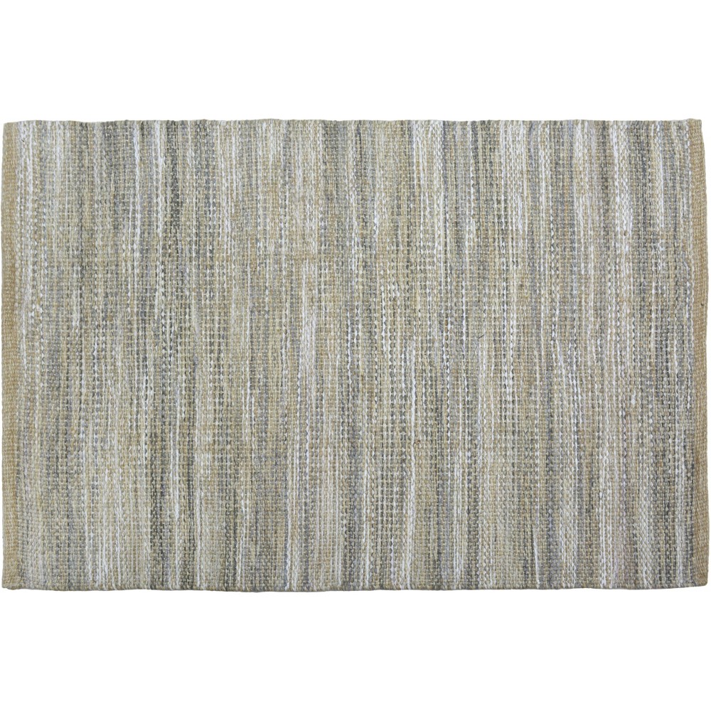 2'6inx4' Woven Accent Rug Gray - Threshold™