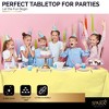 Plastic Tablecloth Disposable, Tablecloths for Rectangle Tables 54 inch. x 108 inch. Fits Tables Up to 8 Feet, Table Cloth for Party - SparkSettings - 2 of 4